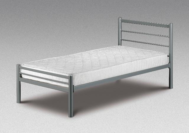Budget Metal Frame Bed Mattress NOT included